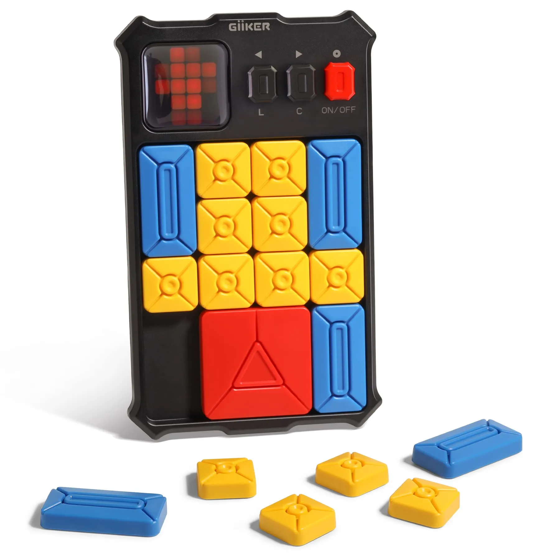 GiiKER Super Slide Brain Games,500 Level IQ Puzzles,Handheld games Educational Toys,Perfect For Relaxing Stress Relief,Leisure Travel Fun Toys, A Gift For Kids At All Ages.