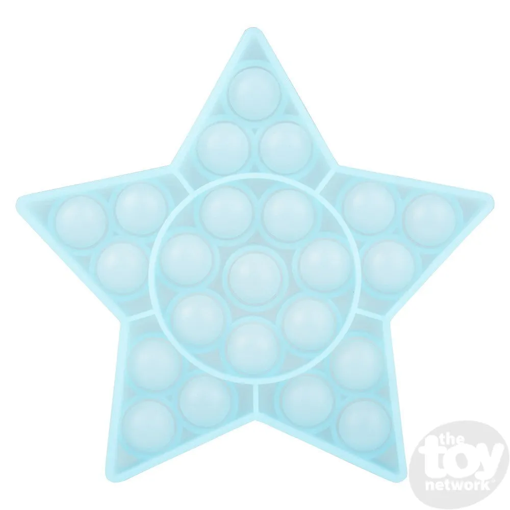 Glow In The Dark 5" Bubble Poppers Stress Reliever, Bubble Popping - Random Style Pick (1 Pcs)