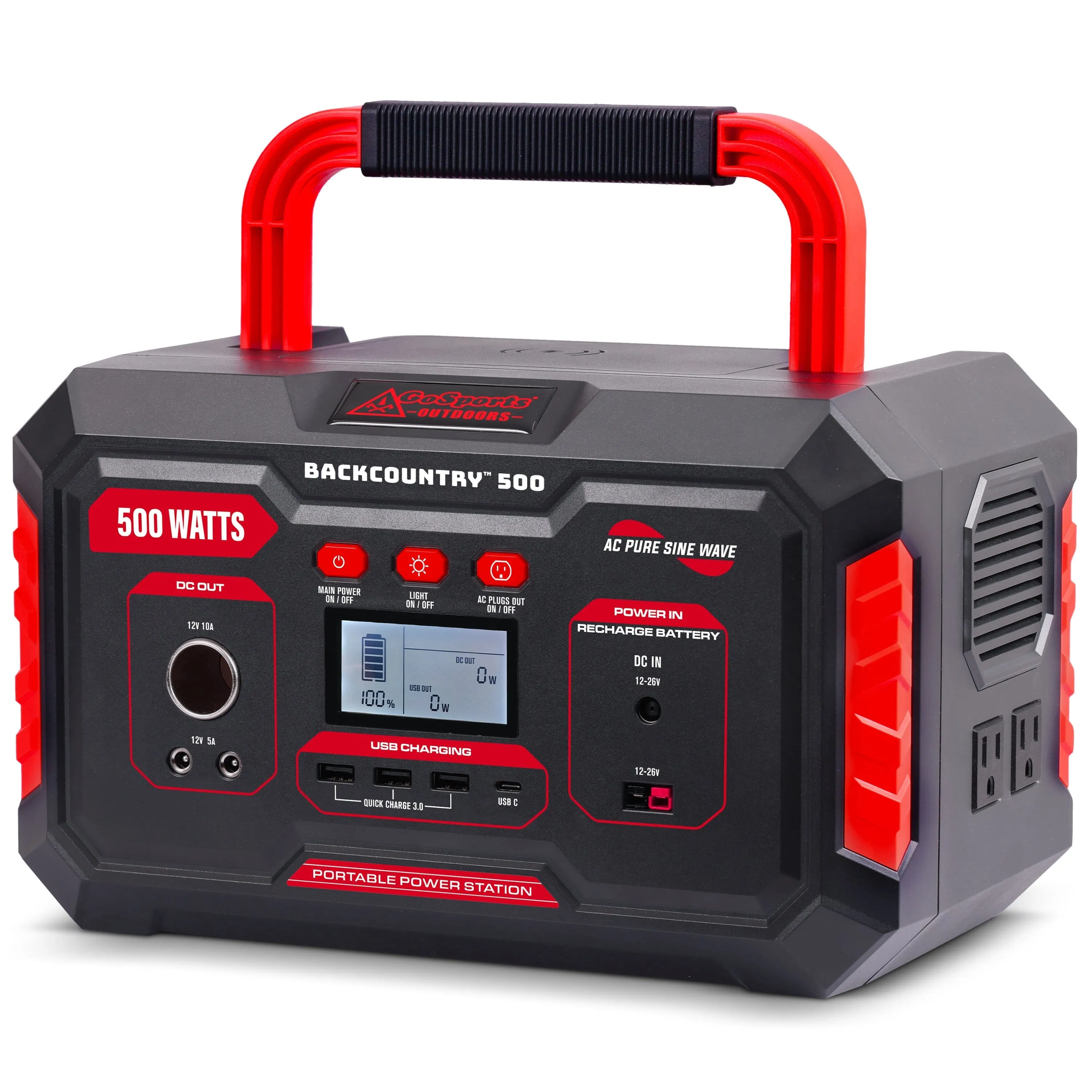GoSports Outdoors Backcountry 500W
