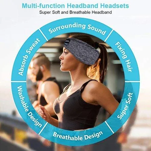 Hands-free Wireless Headphone Sports Headband