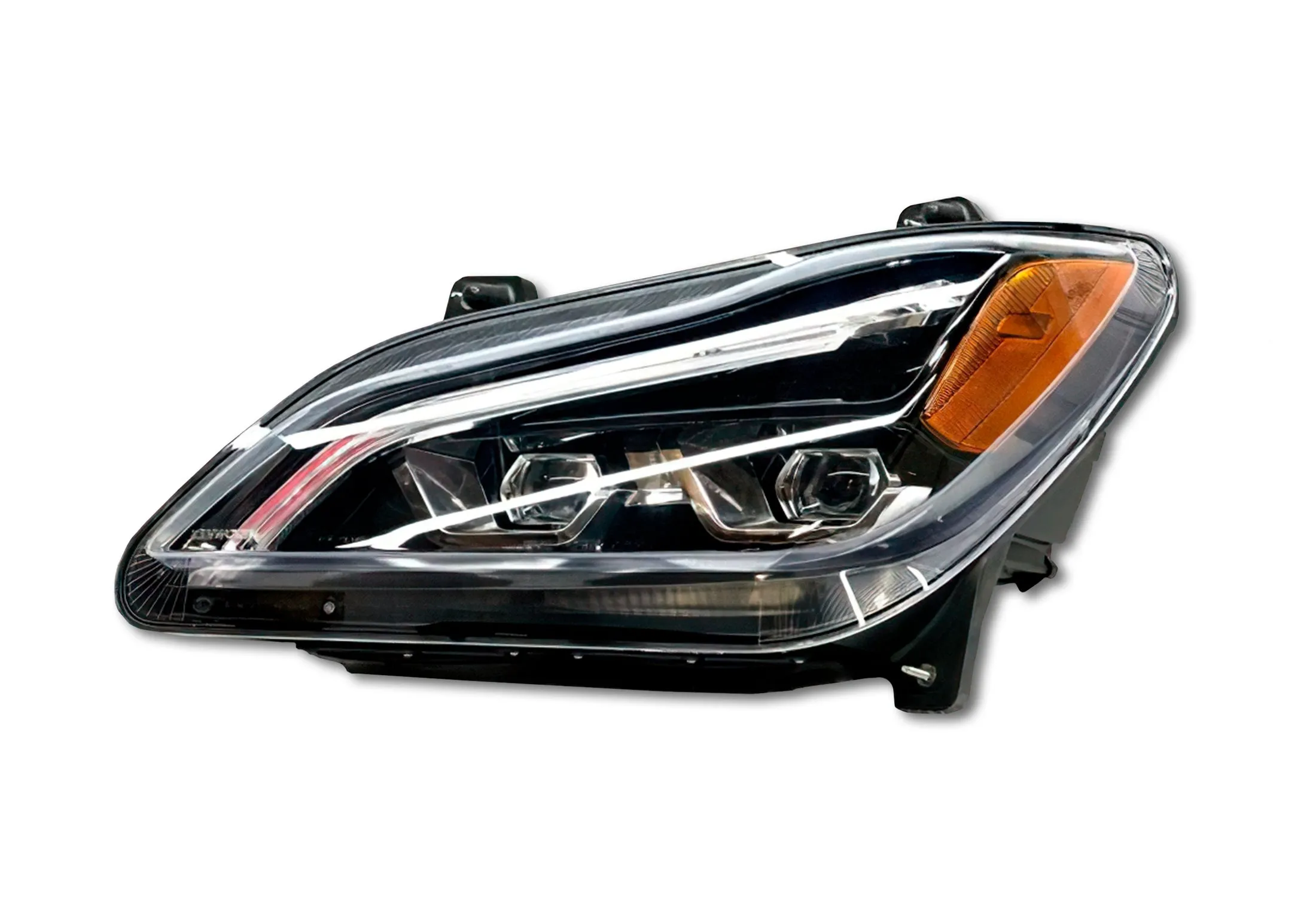 Headlight LED Black Driver 2022 2023  Kenworth T680 Next Gen