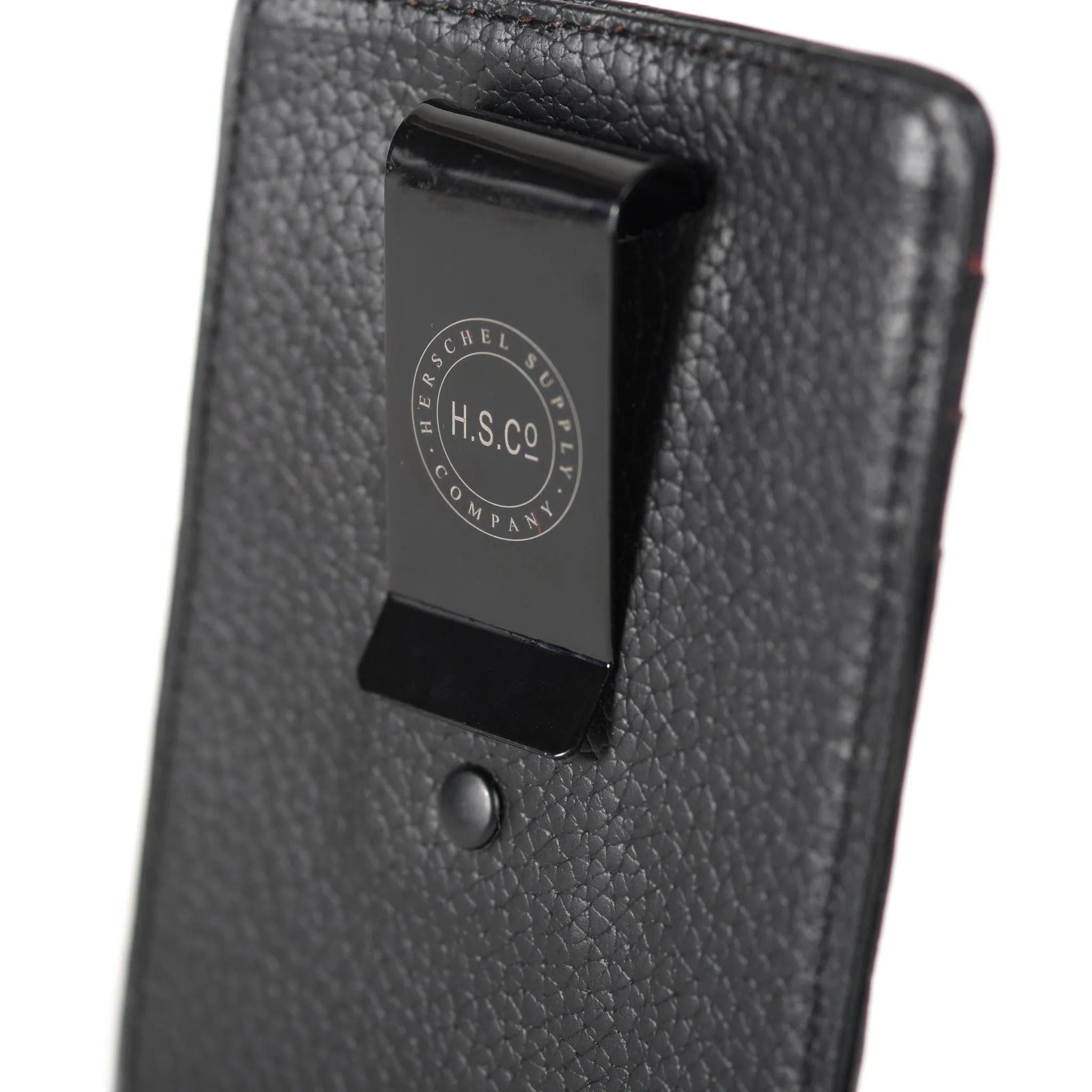 Herschel Supply Raven Wallet - Black Leather