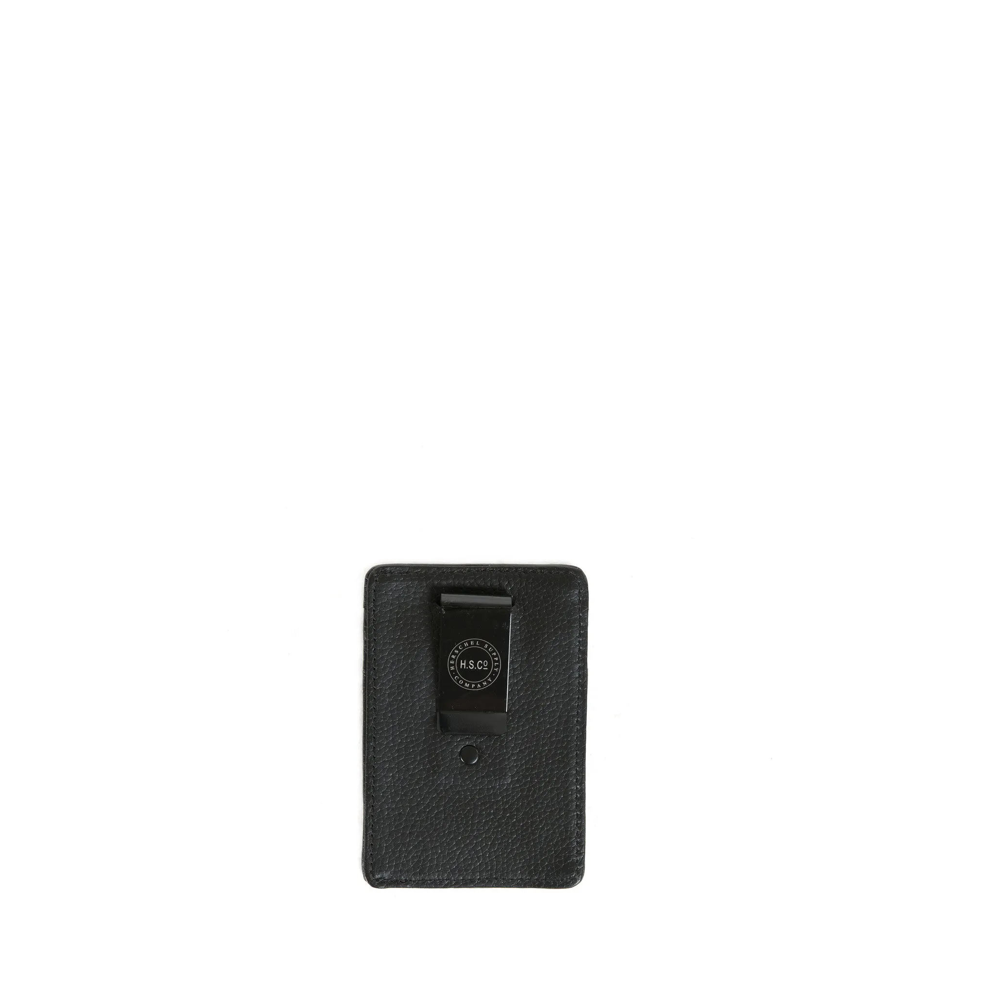 Herschel Supply Raven Wallet - Black Leather