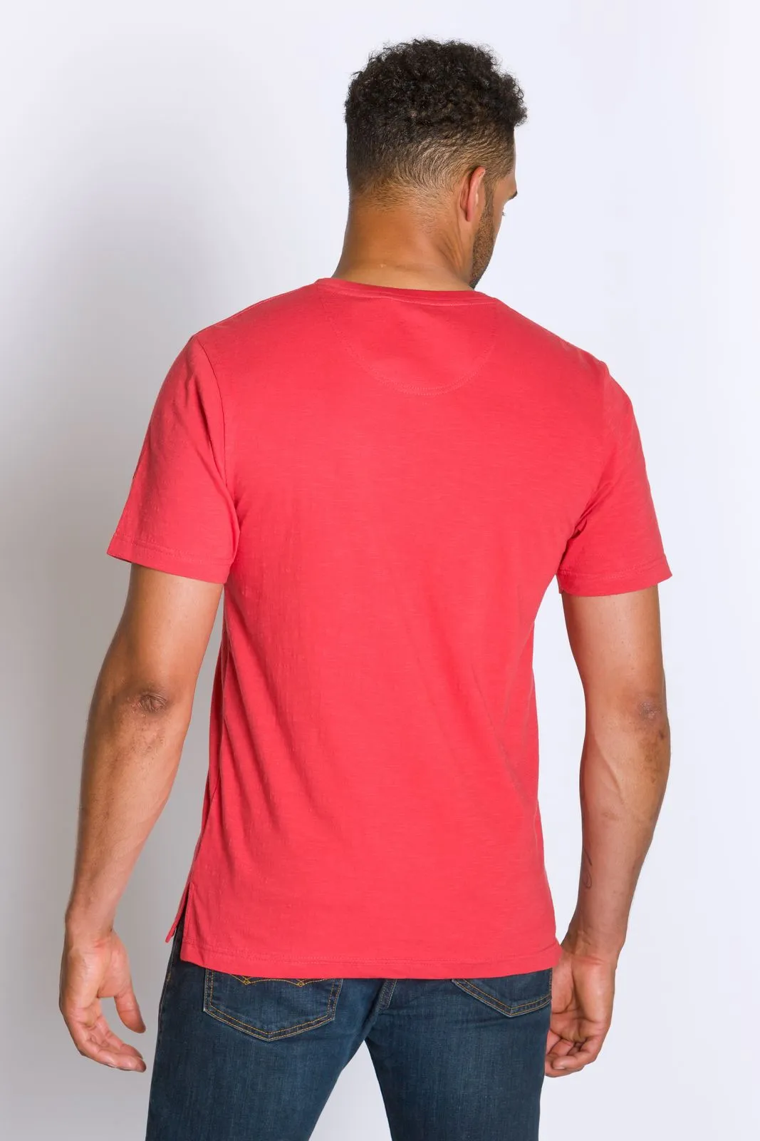 Jamie | Men's Cotton Slub Short Sleeve Top