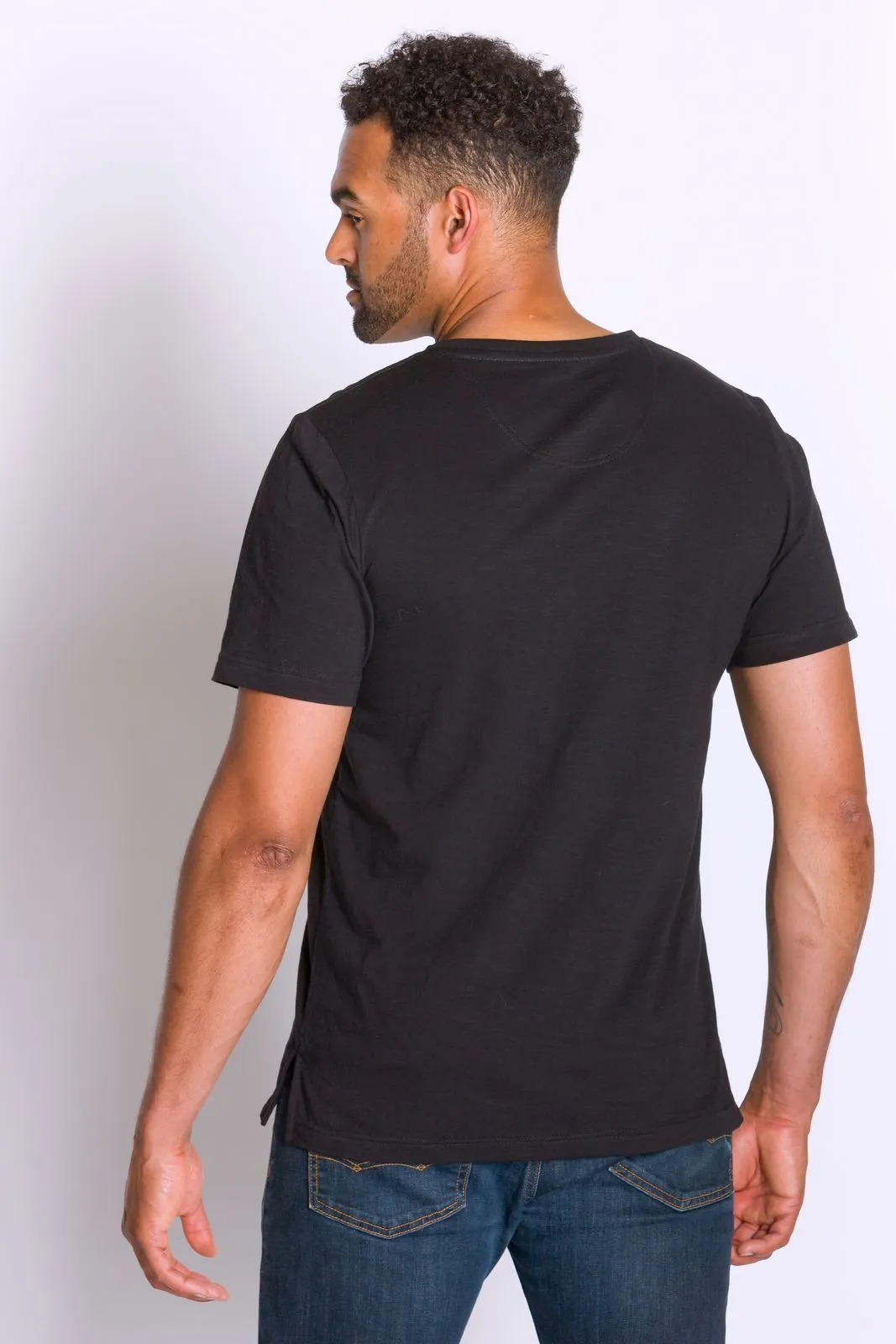 Jamie | Men's Cotton Slub Short Sleeve Top