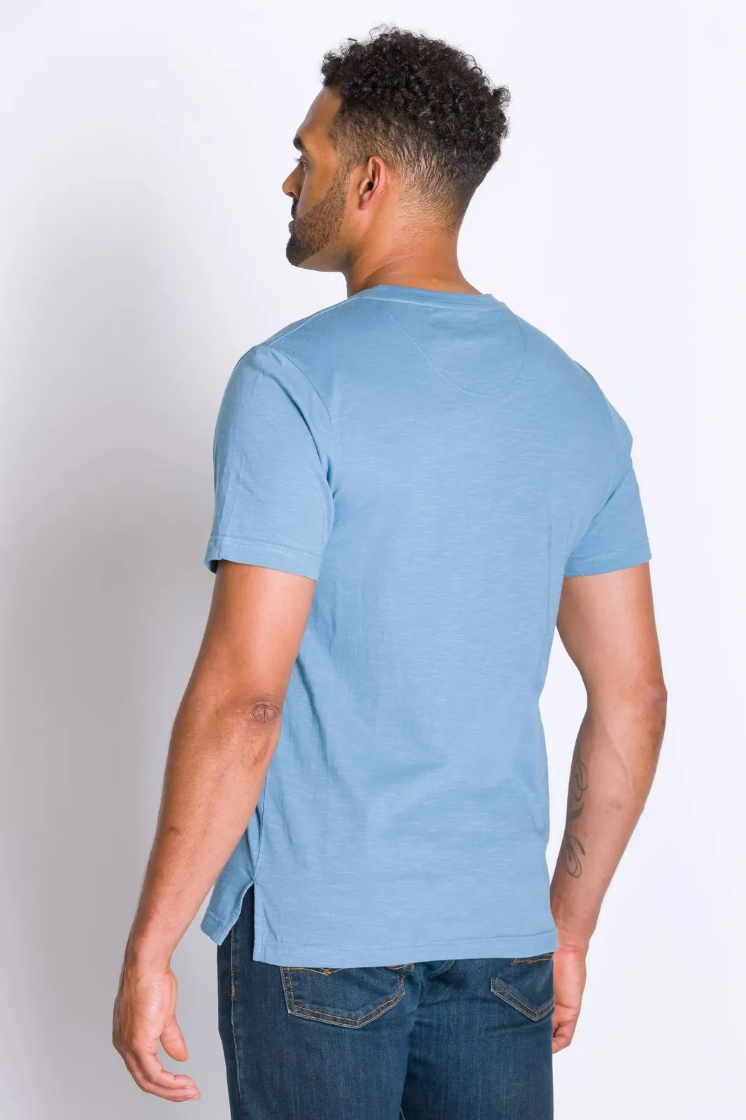 Jamie | Men's Cotton Slub Short Sleeve Top
