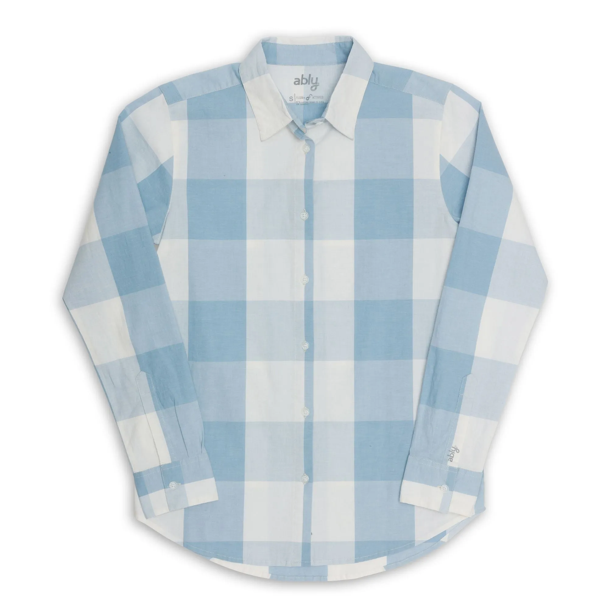 Julie | Women's Long Sleeve Plaid Button Up Shirt