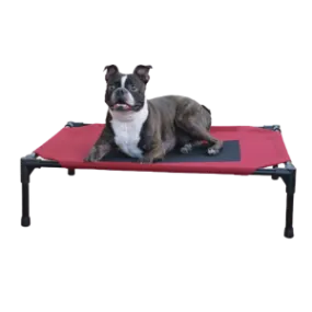 K&H Pet Products Elevated Pet Bed Red
