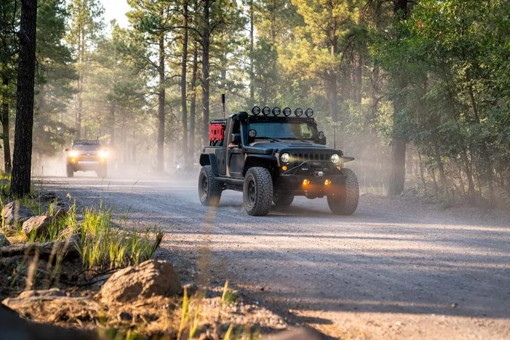 KC Hilites Gravity® LED G4 Jeep JK Fog Pair Pack System