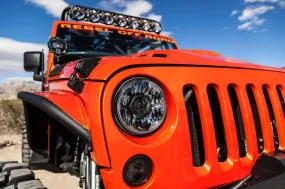 KC Hilites Gravity® LED Pro 7" Headlight DOT Pair Pack System - 2007-2018 Jeep JK
