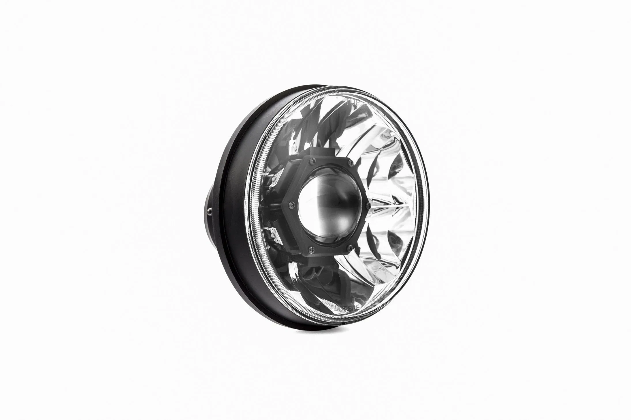 KC Hilites Gravity® LED Pro 7" Headlight DOT Pair Pack System - 2007-2018 Jeep JK