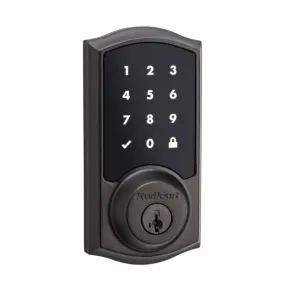 Kwikset 915TRL  Traditional Smartcode Touchpad Electronic Deadbolt SmartKey with RCAL Latch and RCS Strike
