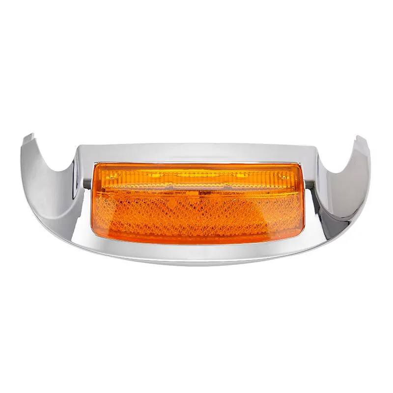 LED Front & Rear Amber Fender Tip Tail Light For 2009  Harley Davidson