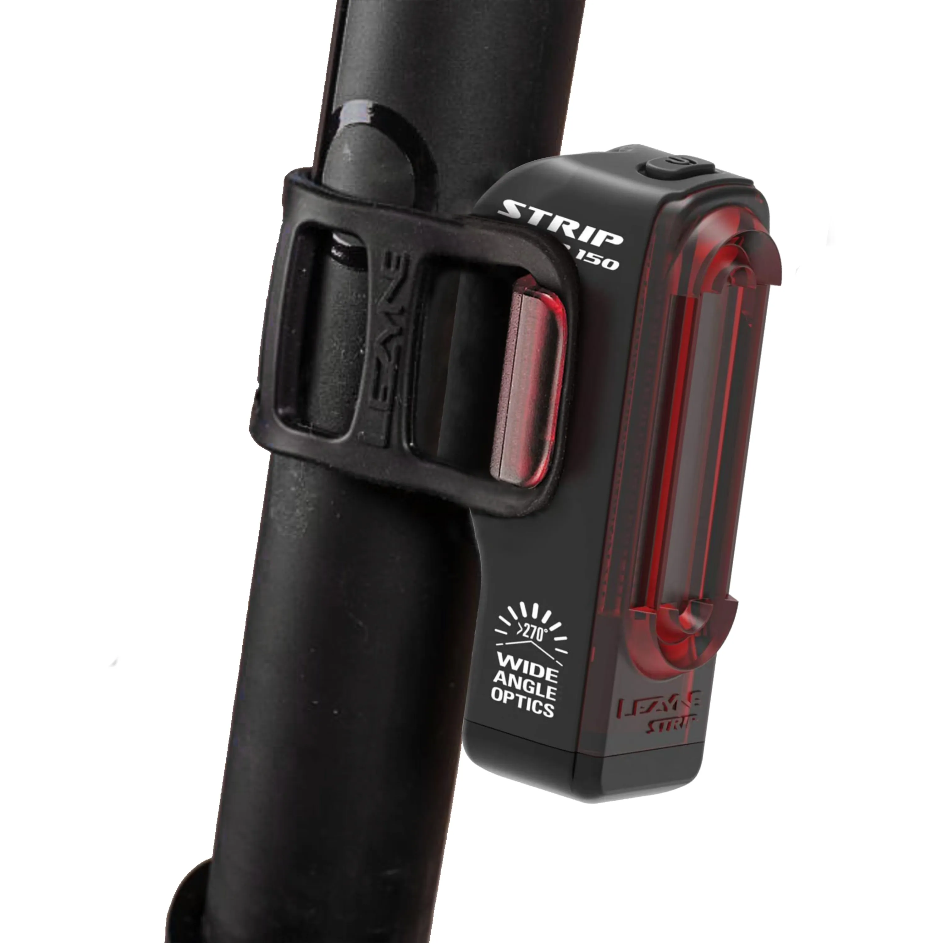 Lezyne Strip Drive 150 Lumens Rear Light, 5 LED Light, Wide Angle Optics Lens