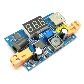 LM2596 DC Constant Voltage and Constant Current with LED Voltmeter Step-Down Power Module