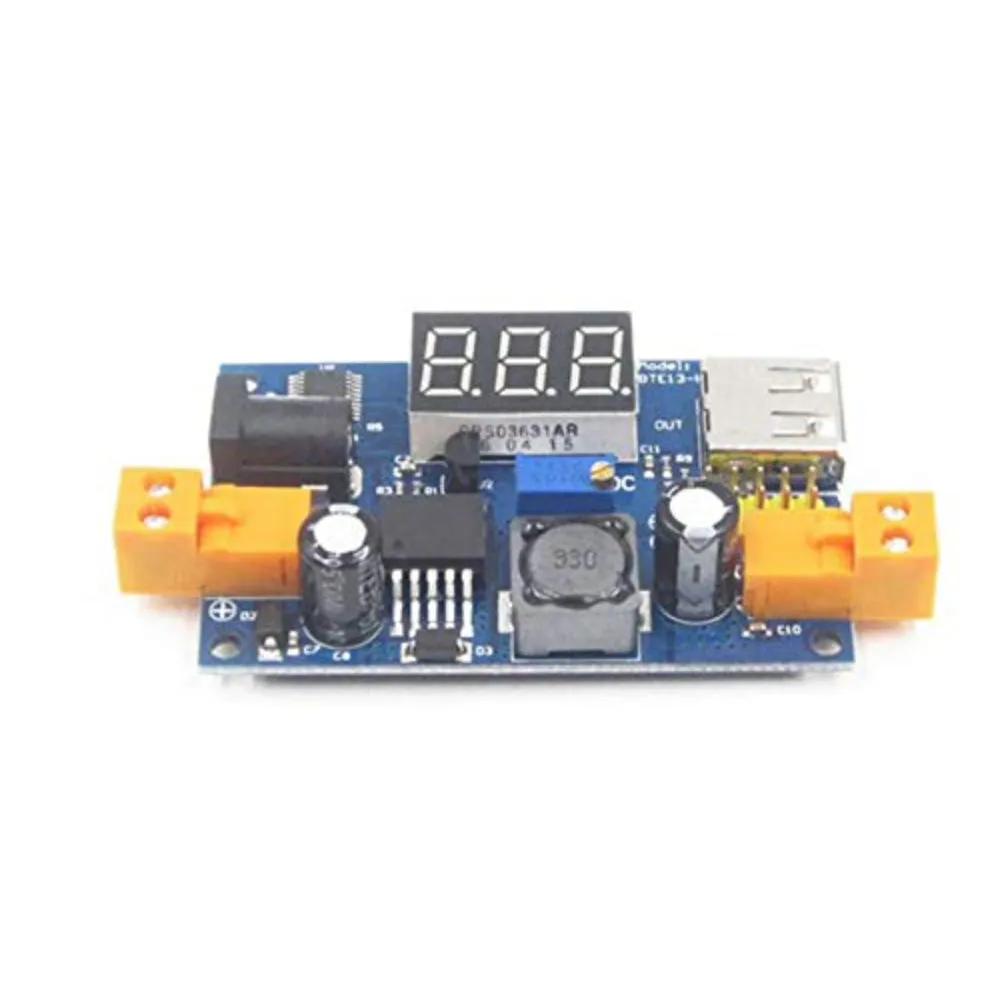 LM2596 DC Constant Voltage and Constant Current with LED Voltmeter Step-Down Power Module