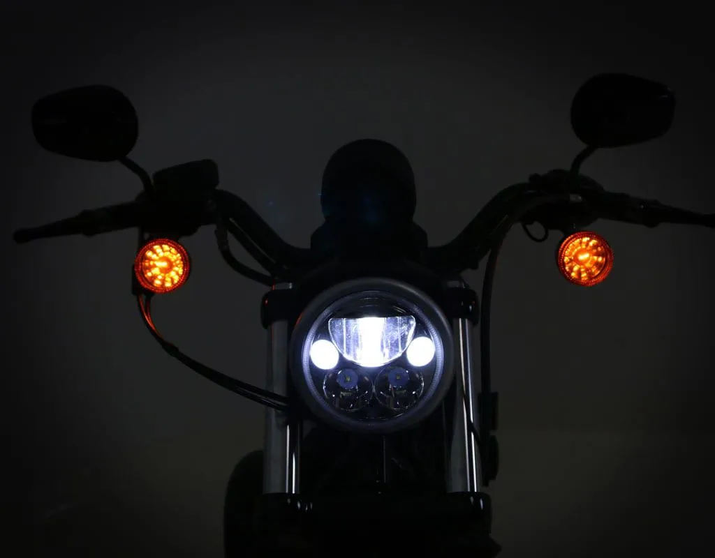 M7 E-Mark LED Headlight Module - 7"