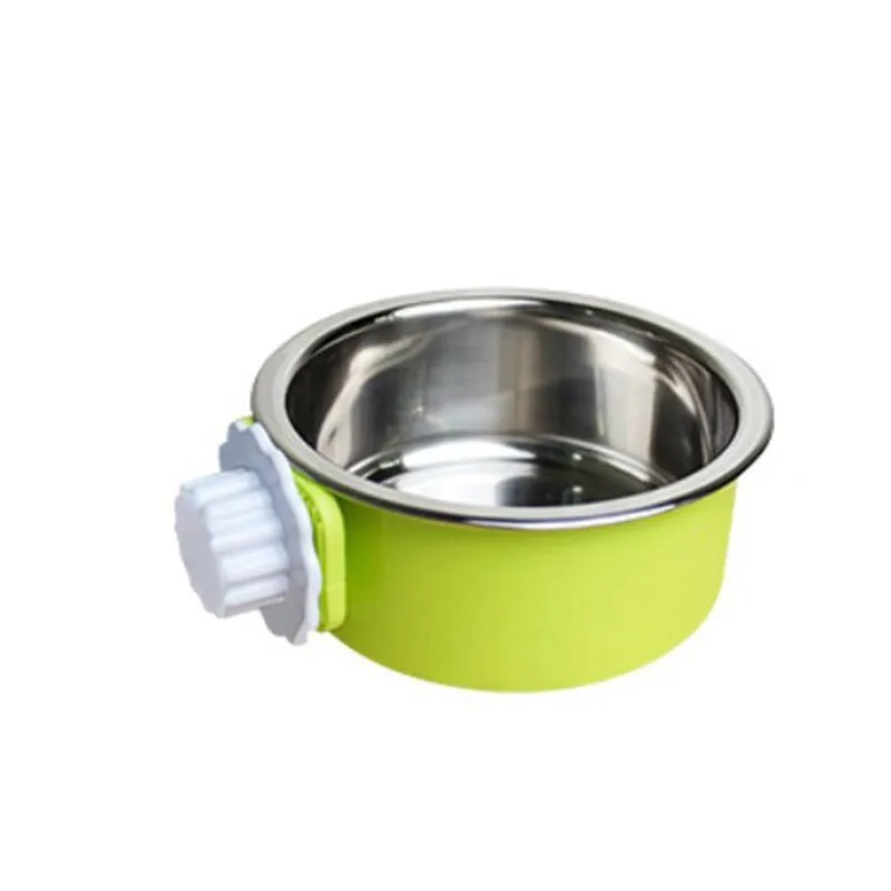 Mess-Free Feeding: Hanging Dog Bowl for Crates!