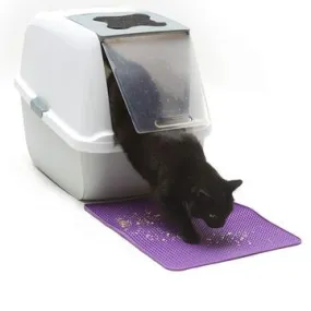 Messy Cats - Silicone Litter Mat with Graduated Spikes, 18" x 14"