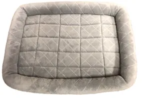 Midwest 22 IN. QUIET TIME BED - DELUXE DIAMOND STITCH- GRAY