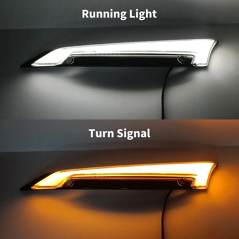 Motorcycle Windshields with LED Trim Lights for Harley Davidson Road Glide