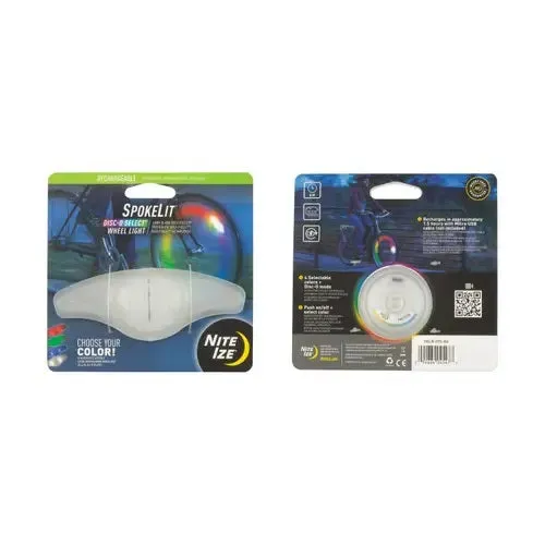 Nite Ize Spokelit LED Disc-O USB Spoke Light