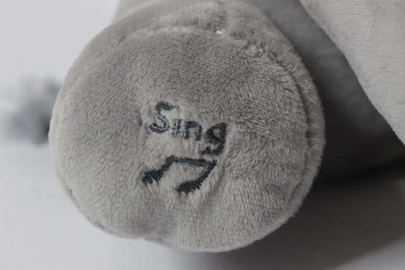 Peek a boo Elephant Stuffed Animal Toy  Education Electric Music  Anti stress Toys For Children