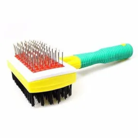 Pet Cat Dog Double Sided Pet Grooming Brush