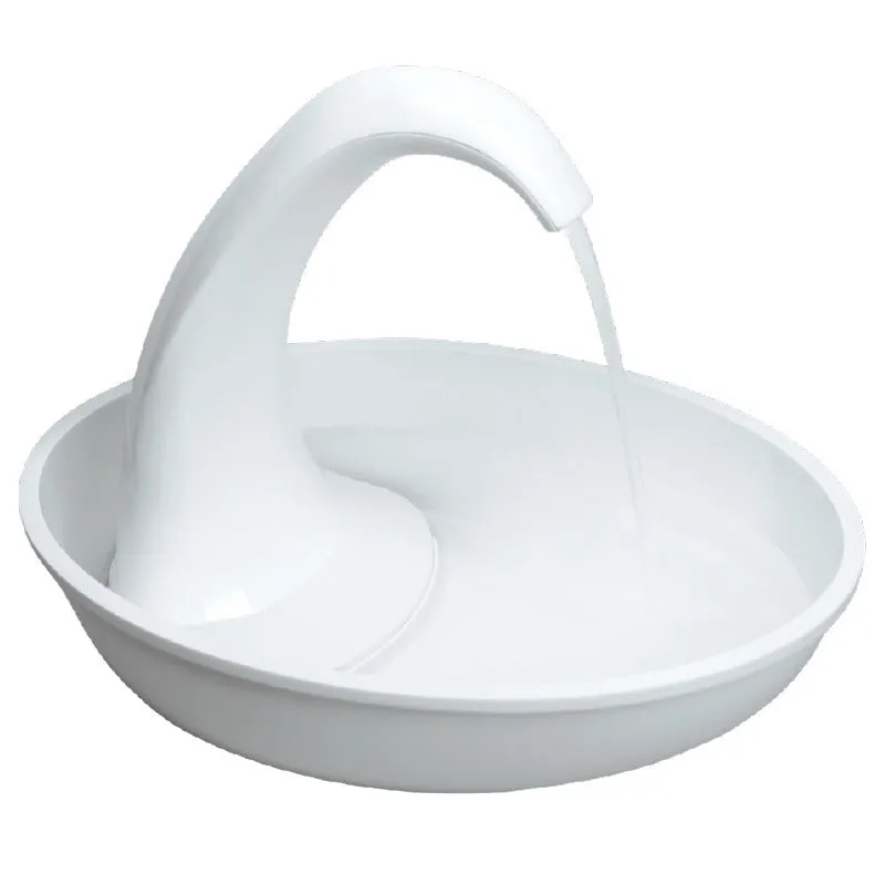 Pet Drinking Fountain Cat Feeding Water Flowing Fountain / Fuente de agua para mascotas Fuente de agua corriente para gatos