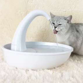 Pet Drinking Fountain Cat Feeding Water Flowing Fountain / Fuente de agua para mascotas Fuente de agua corriente para gatos