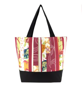Pieced | Black Nylon | RTS Essential Tote Bag | Medium