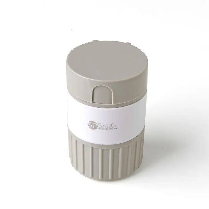 Pill Crusher Medicine Cutter Multifunction 4 in 1 Portable Case Organizer Tablet Grinder Container