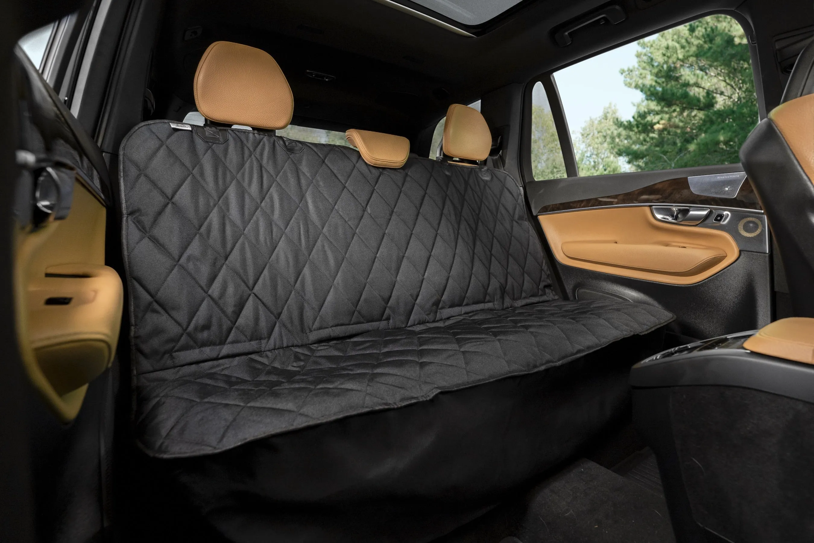 Plush Paws Premium Rear Pet Seat Cover Without Hammock
