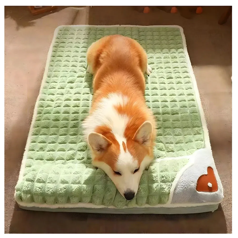 Podofo All-Season Comfort Pet Bed with Removable Washable Mat