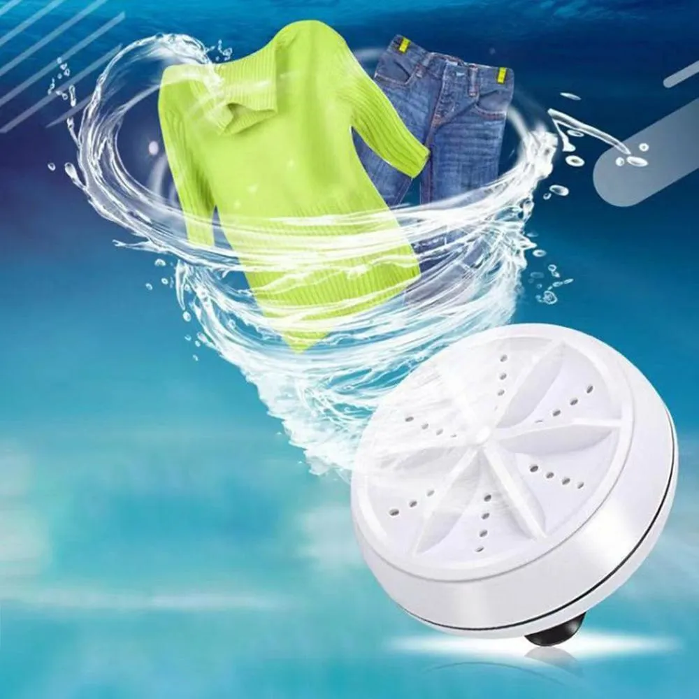 Portable USB Electric Ultrasonic Washing Machine
