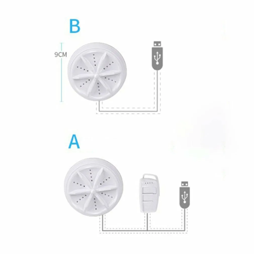 Portable USB Electric Ultrasonic Washing Machine