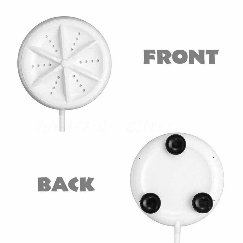 Portable USB Electric Ultrasonic Washing Machine