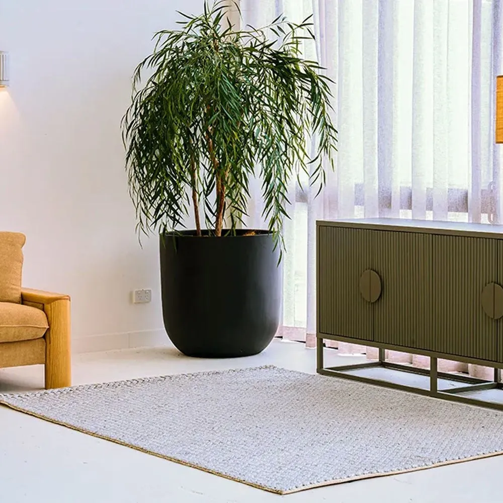 Quebec PET Rug - Steel