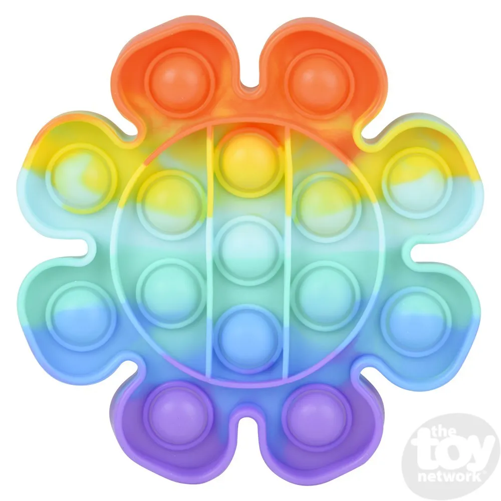 Rainbow Bubble Poppers 6-8.25" 6-8.25" Stress Reliever, Bubble Popping - Random Style Pick (1 Pcs)