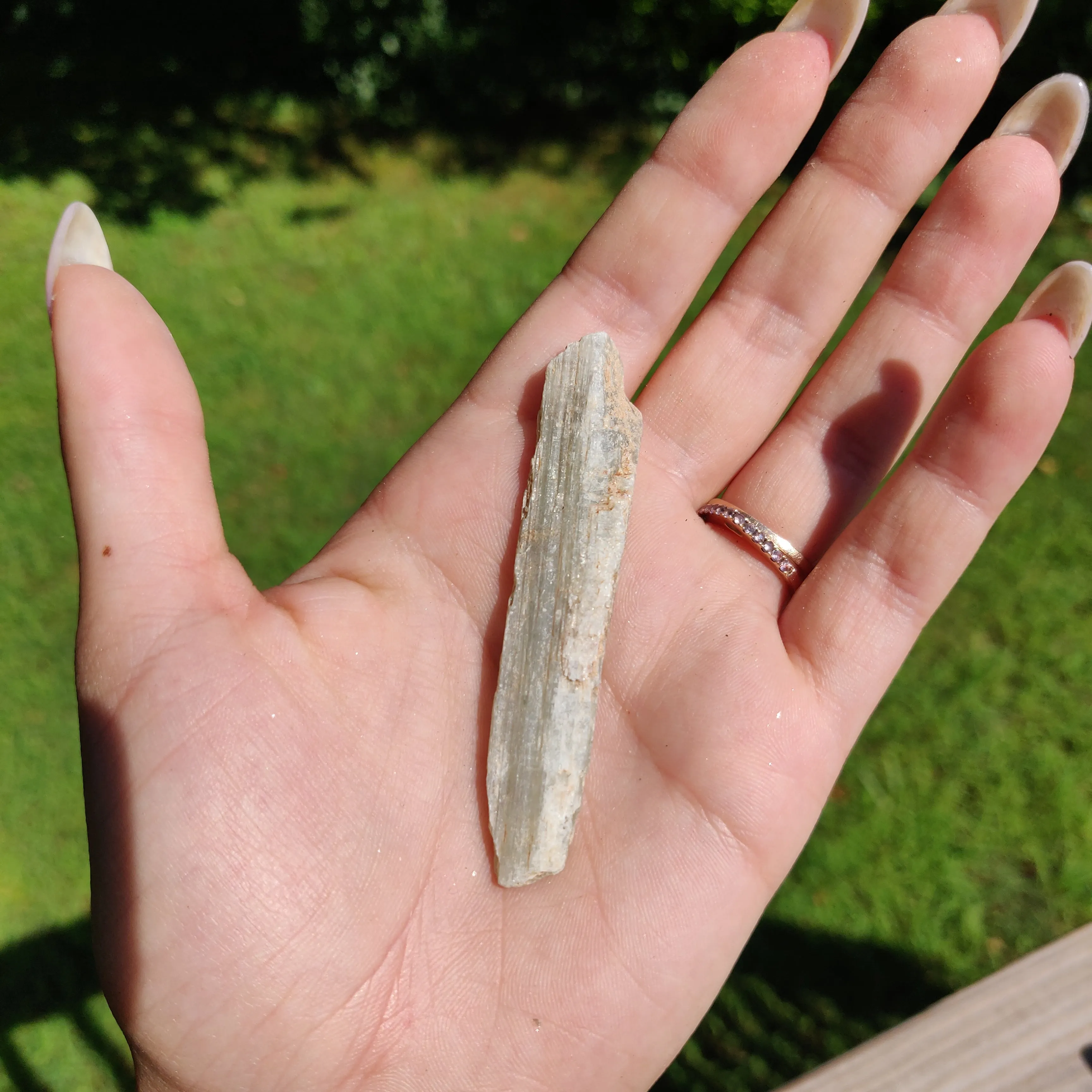 Raw Green Kyanite (#J1)