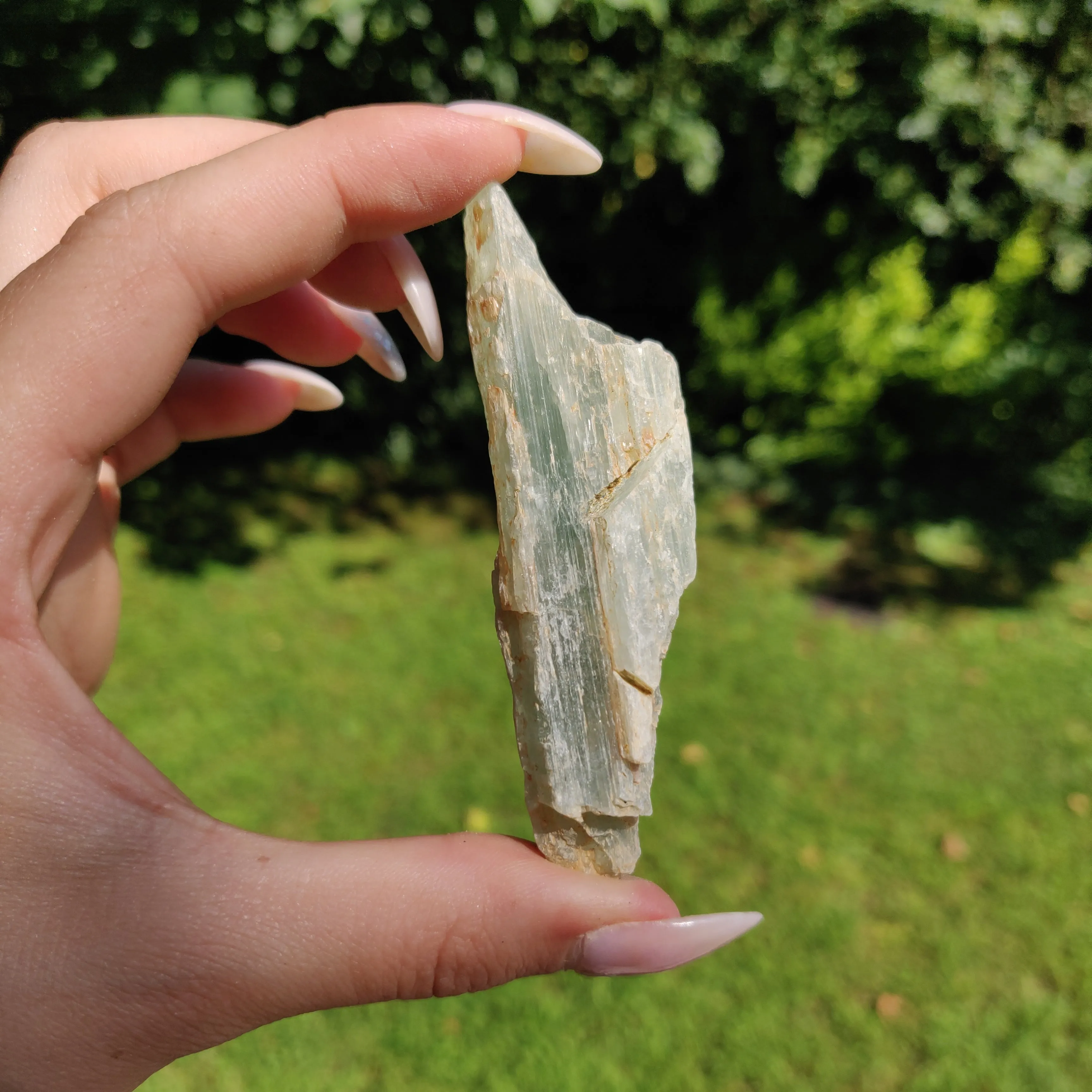 Raw Green Kyanite (#J3)