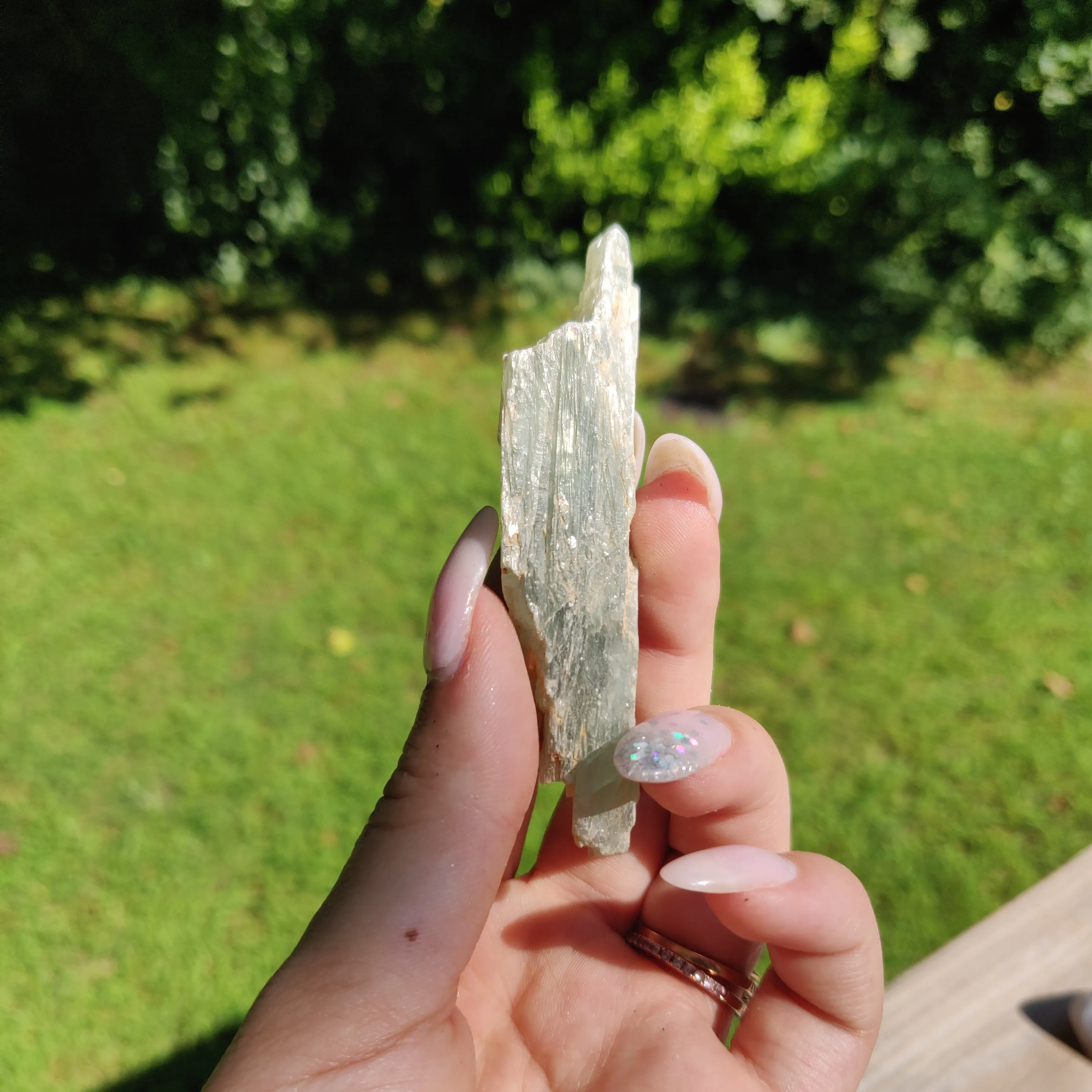 Raw Green Kyanite (#J3)
