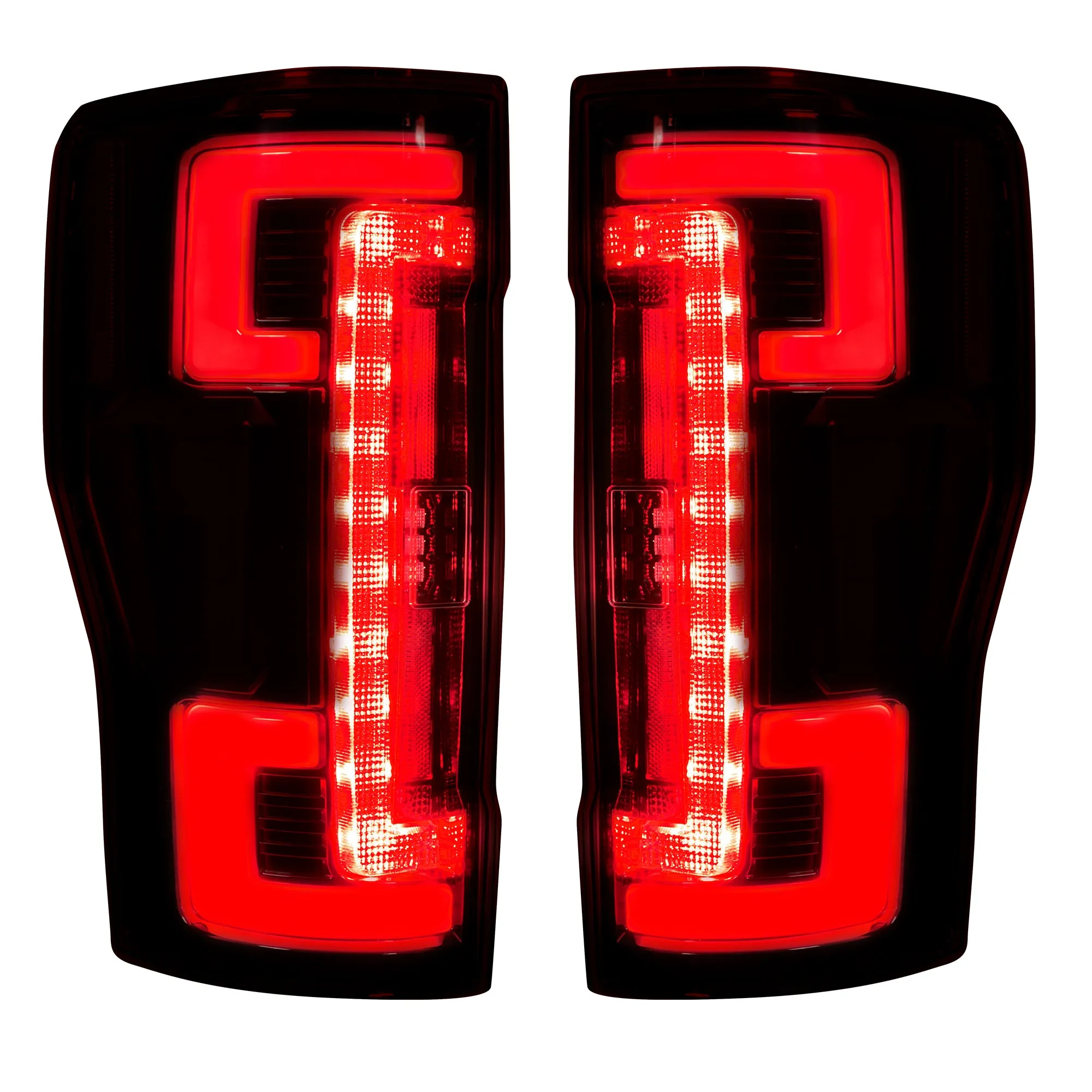 RECON - LED Tail Lights - Dark Red/Smoked Lens - 2017-2019 Super Duty