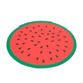 Rosewood Watermelon Print Circular Cool Mat