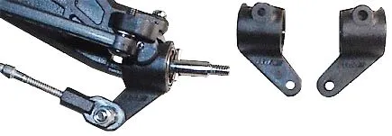 RPM 80372 Front Axle Carriers 5x11 Rust/Stamp/Slash