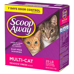 Scoop Away Multi-Cat Scented Litter Clumping Cat Litter 14 lb