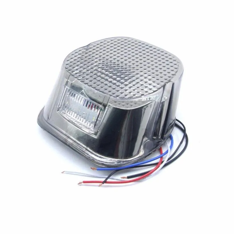 Smoke Lens LED Tail light with License Plate Lamp