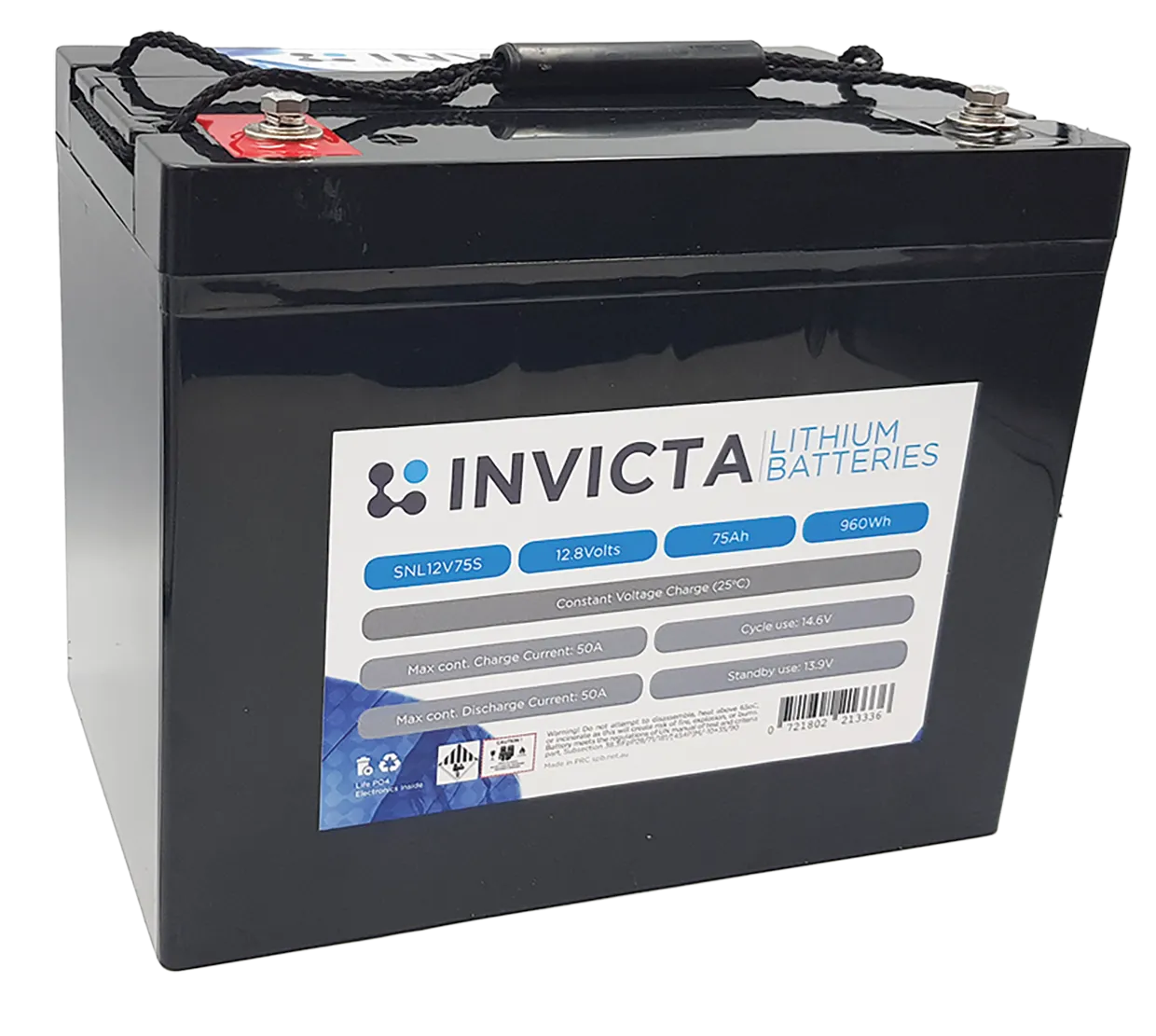 SNL12V75S Invicta Lithium