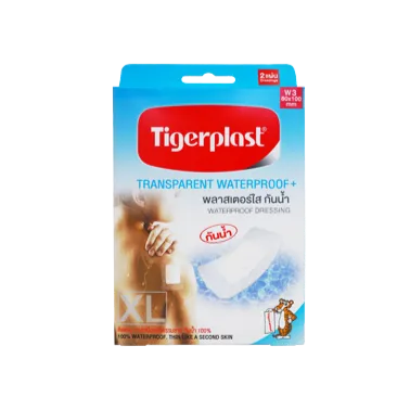 Transparent waterproof 80x100mm, 2's (W3)