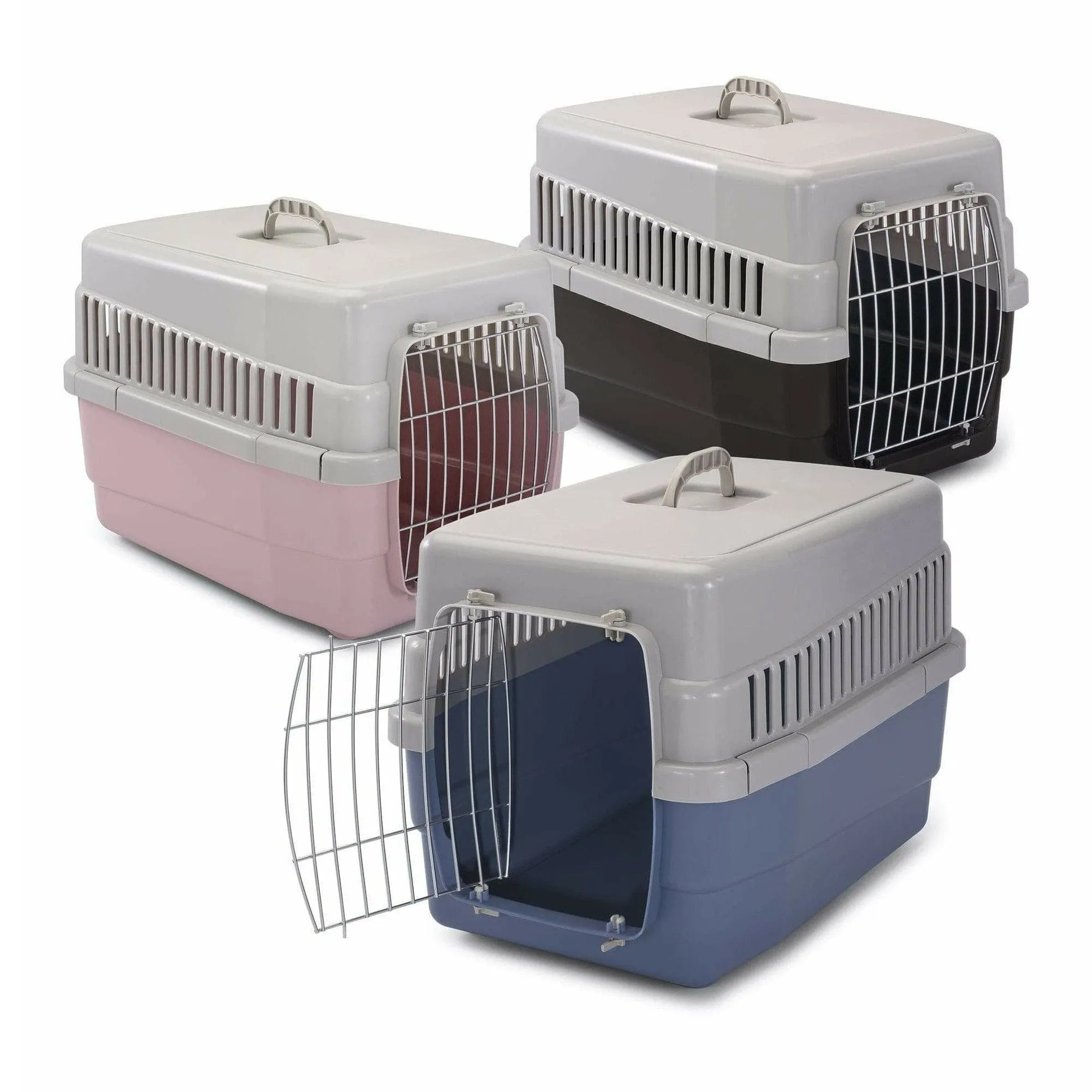 Trasportino Carry 60 Grigio/Blu Scuro